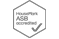 Housemark ASB Accredited logo